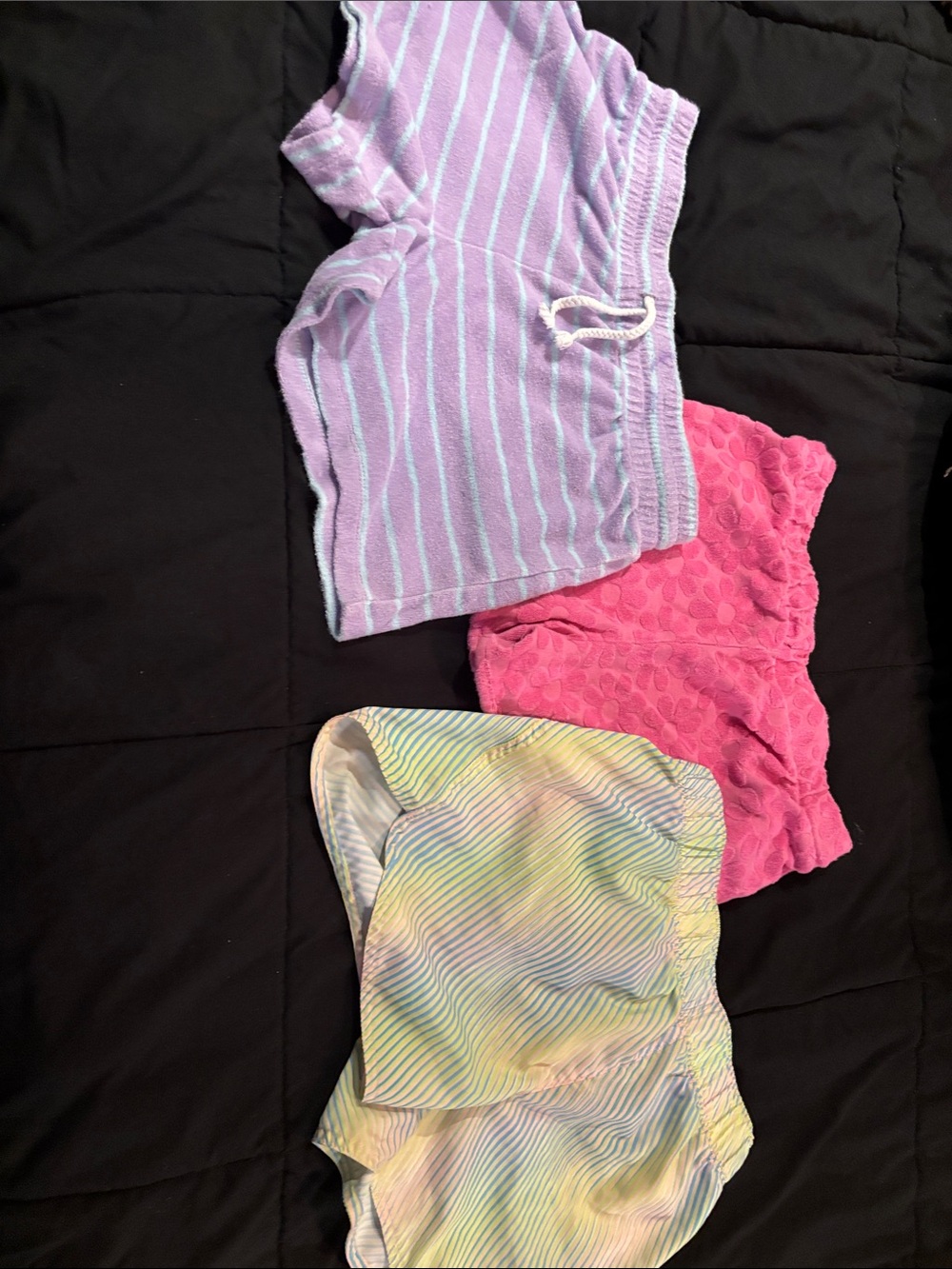 Set of 3 Girls' Casual Shorts —- XL 14/16